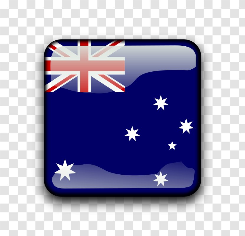 Flag Of Australia National Advance Fair - Cobalt Blue Transparent PNG