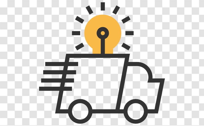Delivery E-commerce Transport Car - VAN Transparent PNG