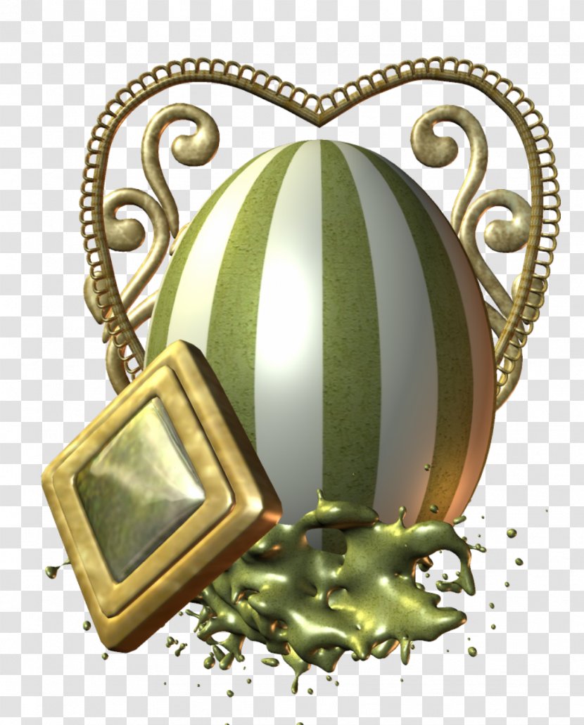 01504 Product Design - Brass - Golden Egg Transparent PNG