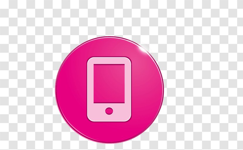 Portable Media Player - Magenta - Phone-booth Transparent PNG