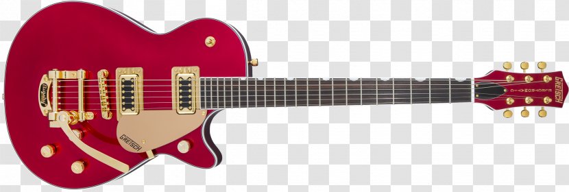 Gretsch Bigsby Vibrato Tailpiece Electric Guitar Musical Instruments - Plucked String Transparent PNG