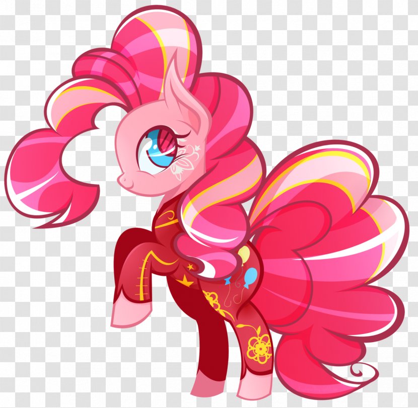 Pinkie Pie Pony Rainbow Dash Rarity Fluttershy - Cut Flowers - My Little Transparent PNG