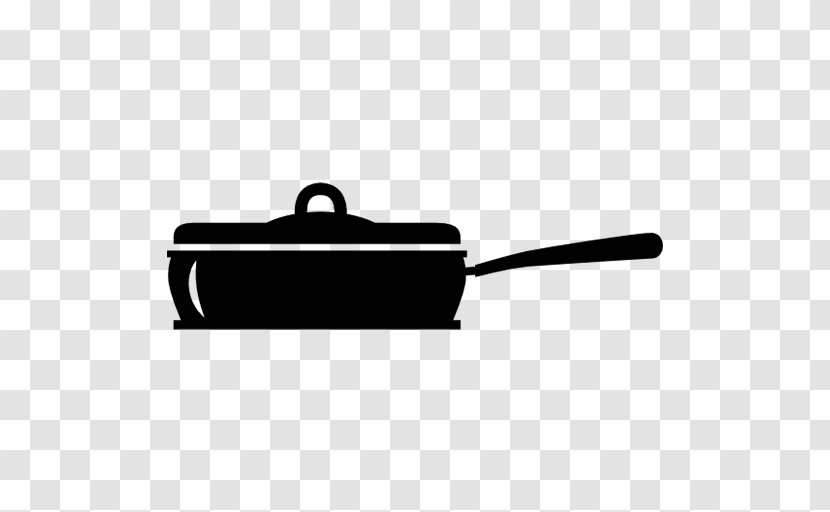 Kitchen Utensil Frying Pan Stock Pots - Black And White - Cooking Wok Transparent PNG