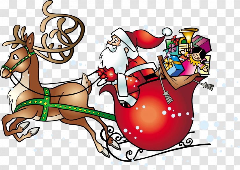 Santa Claus Ded Moroz Clip Art - Fictional Character Transparent PNG