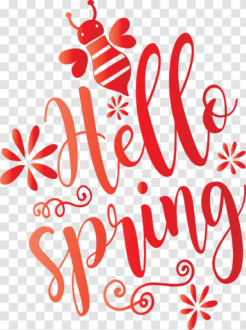 Hello Spring Spring Transparent PNG