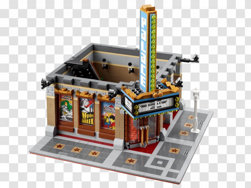 Lego Creator Modular Buildings Cinema Minifigure - Group - Elements Transparent PNG