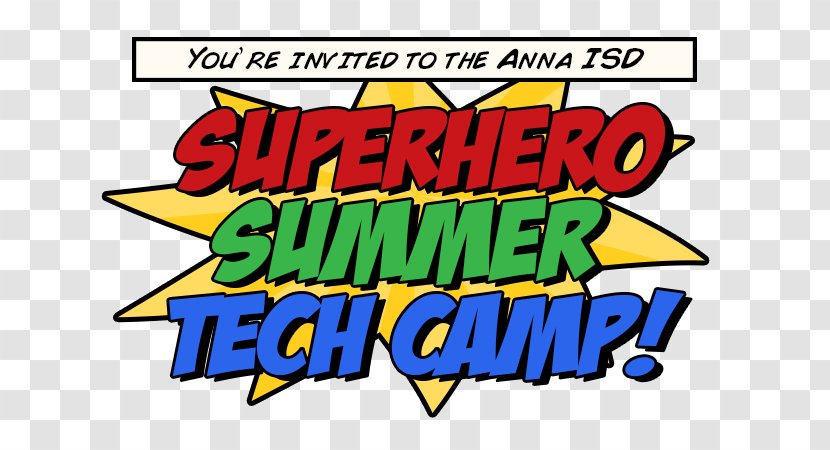 Tech Camp Summer Technology Clip Art - Text - Youre Invited Transparent PNG