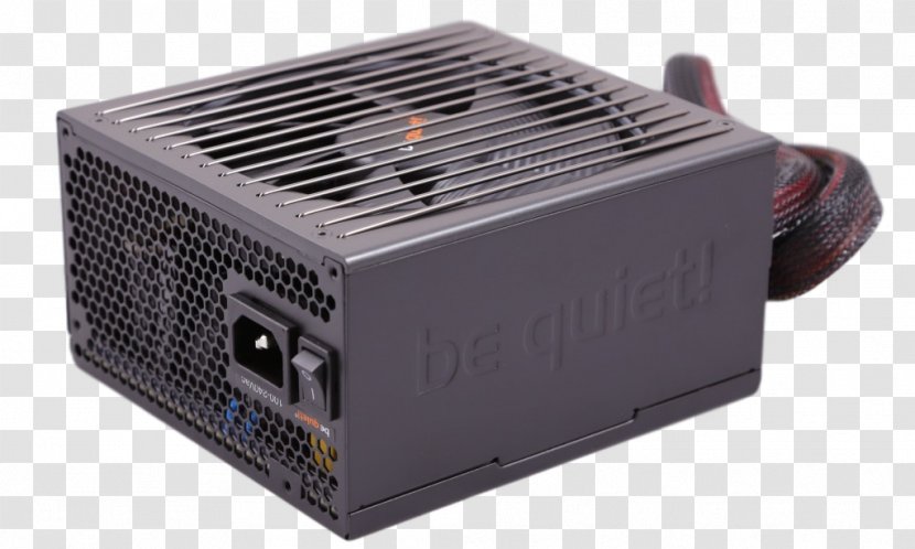 Power Converters PC Supply Unit BeQuiet Straight 10 CM ATX 80 PLUS Be Quiet! 500W - Packaging And Labeling - Crossfire Logo Transparent PNG