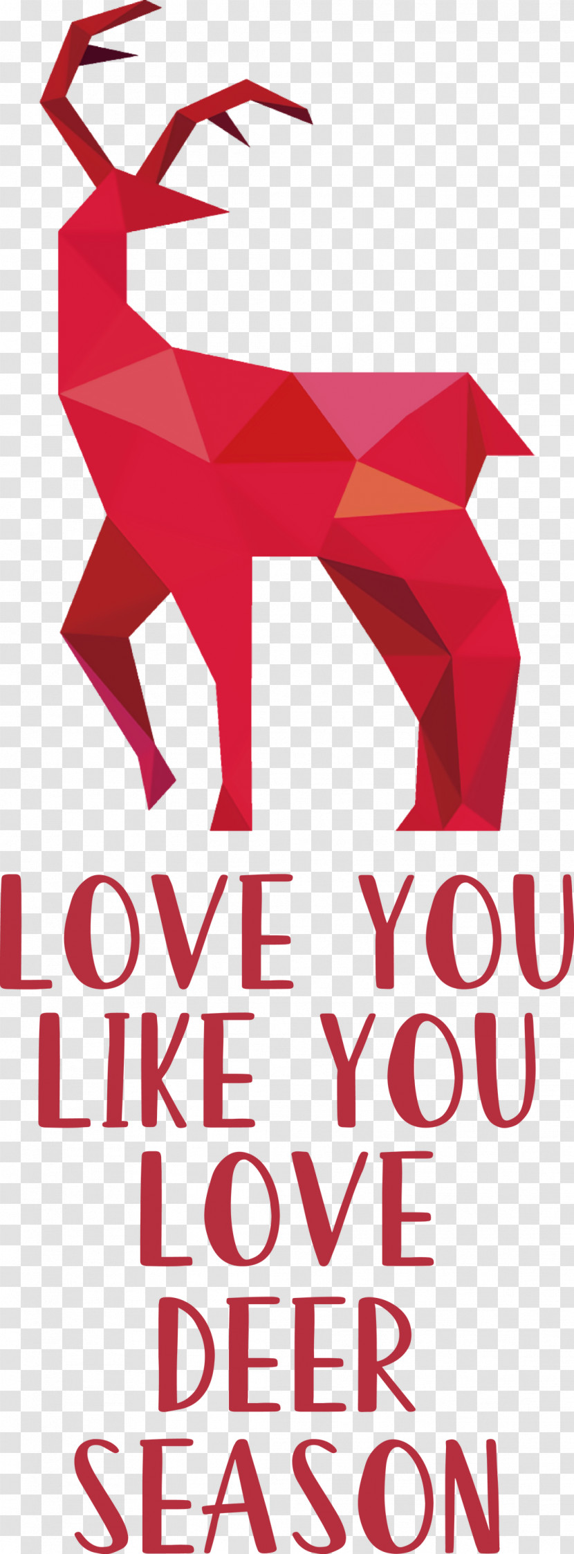 Love Deer Season Transparent PNG