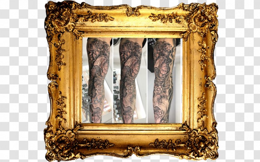 Picture Frames Clip Art - Gilding - Koi Tattoo Transparent PNG