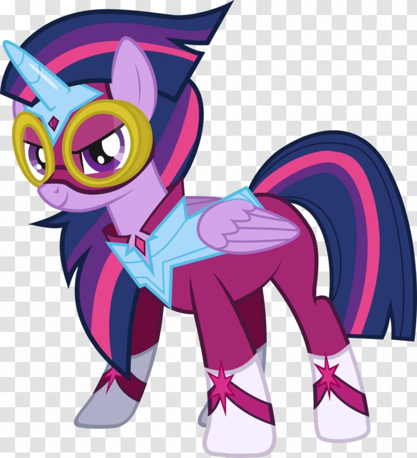 Twilight Sparkle Pony Spike Rarity Power Ponies - Supernatural Creature Transparent PNG