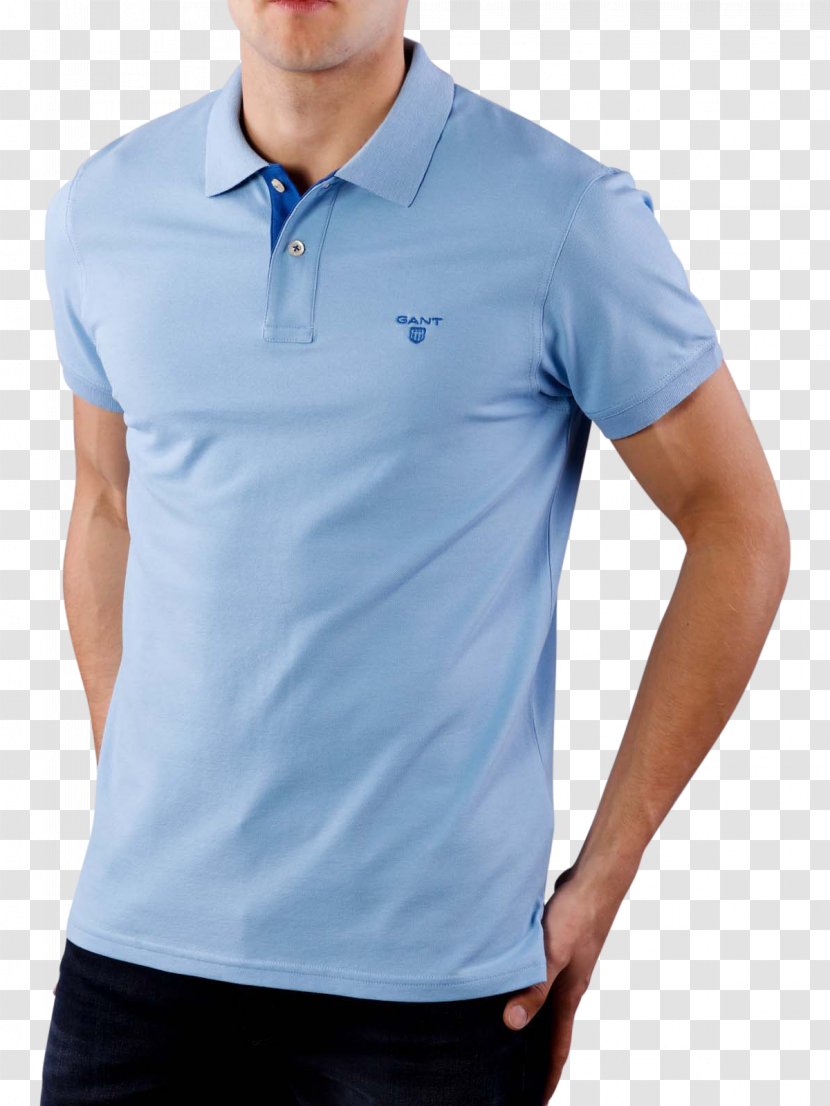 Polo Shirt Sleeve Piqué Gant - Ralph Lauren Corporation Transparent PNG