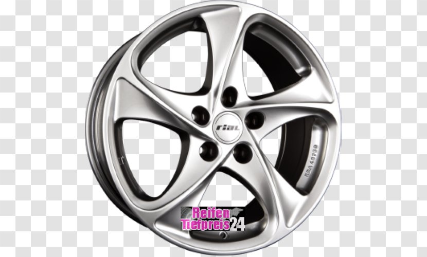 Alloy Wheel Car Spoke Automotive Design Transparent PNG