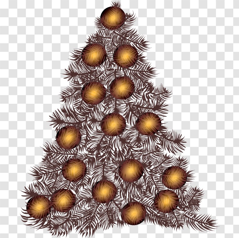 Santa Claus Christmas Tree Abstraction - Abstract Decorative Pattern Transparent PNG