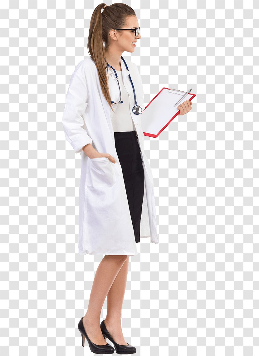 Lab Coats Physician Stethoscope Stock Photography Medicine - Silhouette - Tree Transparent PNG