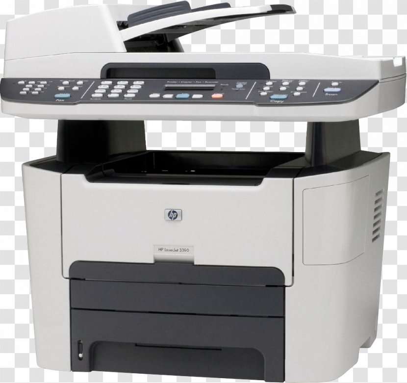 Hewlett-Packard HP LaserJet 3390 Multi-function Printer Toner - Multifunction - Hewlett-packard Transparent PNG