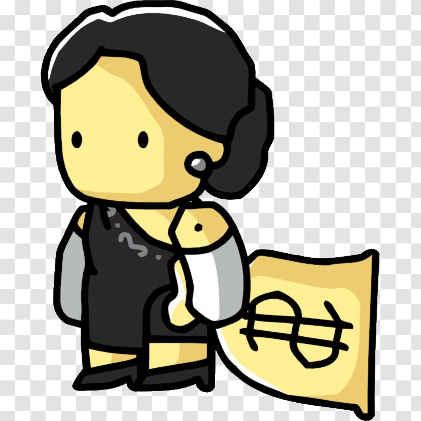 Scribblenauts Clip Art - Avatar - Millionaire Transparent PNG