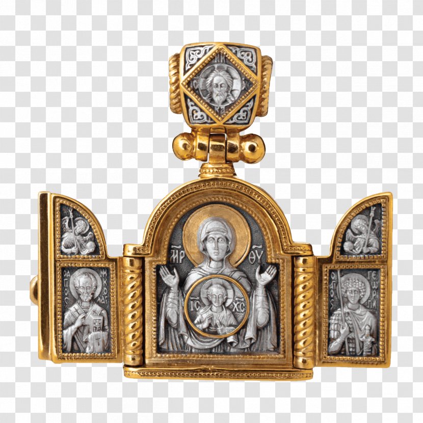 Charms & Pendants Eastern Orthodox Church Saint Jewellery Icon - Metal Transparent PNG