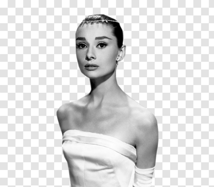 Audrey Hepburn Breakfast At Tiffany's Vogue Magazine Fashion - Watercolor - Actor Transparent PNG