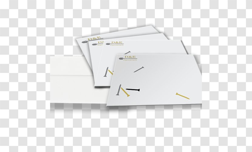 Paper Product Design Angle Font - Brand - Front Envelop Transparent PNG