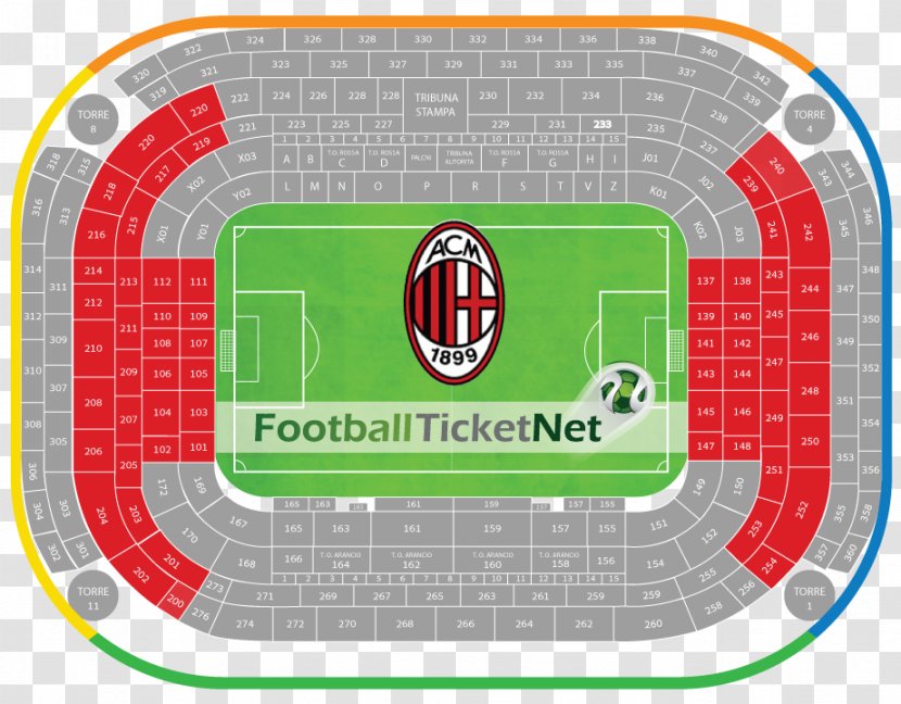 San Siro Stadium A.C. Milan Inter Serie A - Brand - Ticket Russia 2018 Transparent PNG
