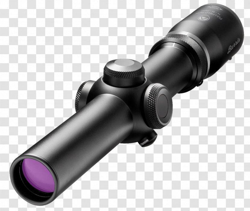 Telescopic Sight Red Dot Reflector Optics - Cartoon - Silhouette Transparent PNG