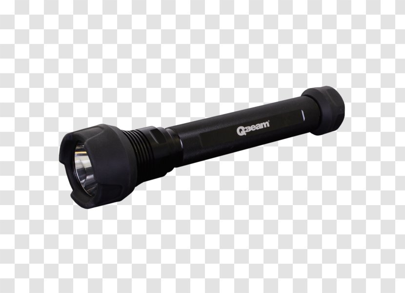 Q-Beam Tactical 590 Aluminum Flashlight Brinkmann Max Million III Light Lumen - Torch Transparent PNG