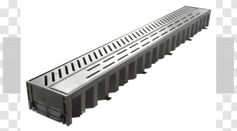 Trench Drain Drainage Steel Grating - Building Transparent PNG