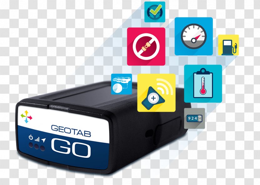 Geotab Fleet Management Software Vehicle Tracking System GPS Unit - Telematics Transparent PNG