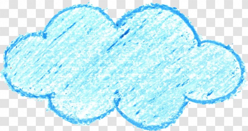 Crayon Drawing Colored Pencil - Cloud Computing - Croud Transparent PNG