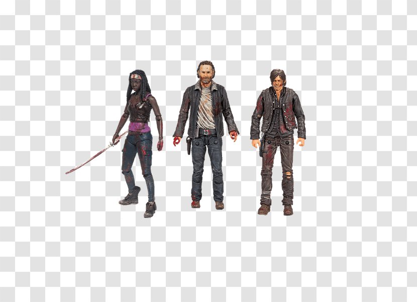 Daryl Dixon Michonne Rick Grimes Negan Action & Toy Figures - Mcfarlane Toys - Walking Dead Season 7 Transparent PNG