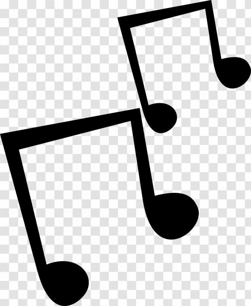 Musical Note Clip Art - Silhouette Transparent PNG