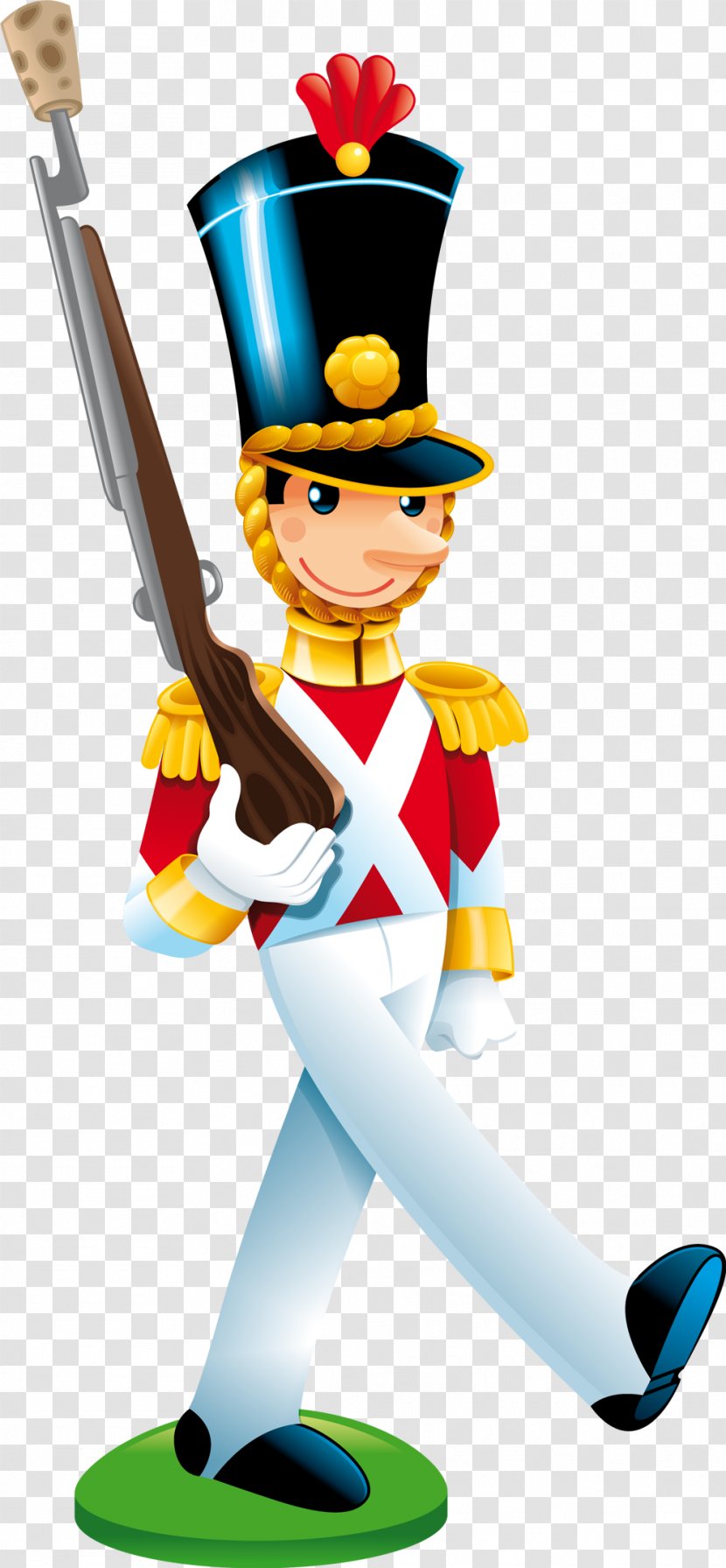 The Steadfast Tin Soldier Toy Child Army Men - Drawing Transparent PNG