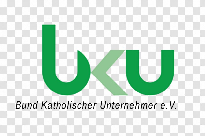 Logo Font Text Industrial Design Bund Katholischer Unternehmer - Green - Engagements Transparent PNG