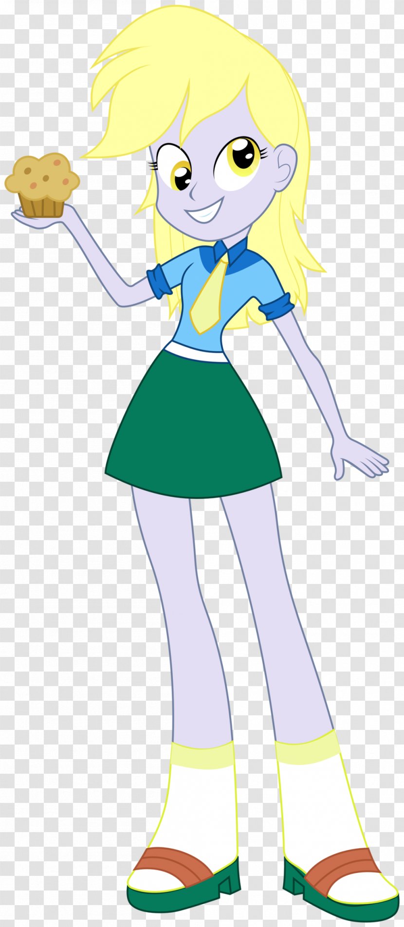 Derpy Hooves My Little Pony: Equestria Girls - Watercolor - Skirt Vector Transparent PNG