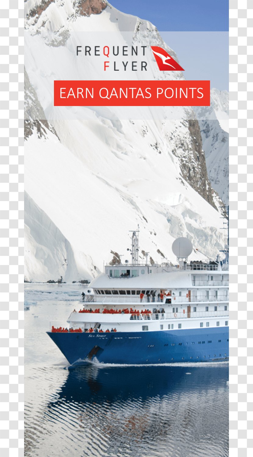 Antarctic Peninsula Penguin Cruise Ship Spitsbergen - Arctic - Travel Flyer Transparent PNG