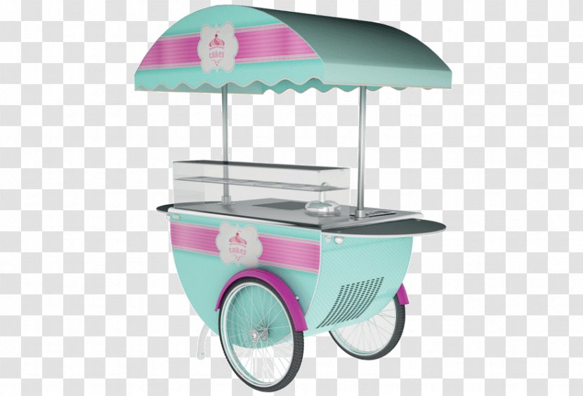 Ice Cream Pastry Wagon Crêpe Sugar - Bicycle - English Italian Food Trucks Transparent PNG