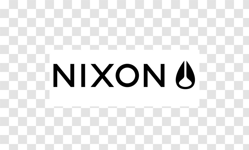 Nixon Watches Canada Clothing - Black And White - Letter Based Logo Design Transparent PNG