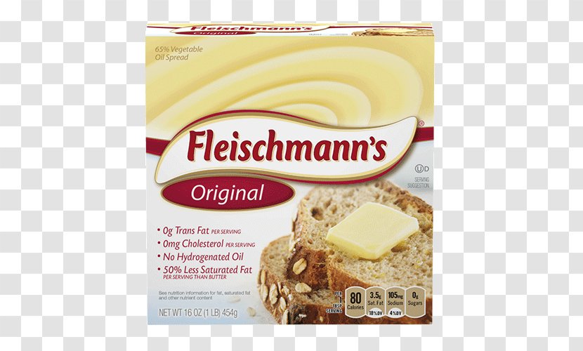 Margarine Fleischmann's Yeast Spread Country Crock Butter - Whole Grain Transparent PNG
