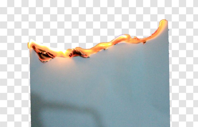 Paper Combustion Material Burning Glass - Publishing - Orange Transparent PNG