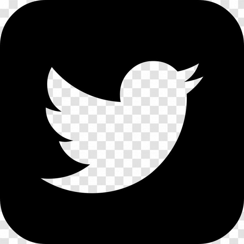 Font Awesome - Black - Twitter Logo Transparent PNG