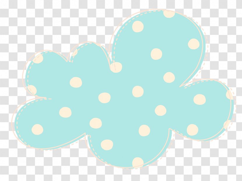 Pattern Turquoise - Cloud - Backdrops Cartoon Transparent PNG