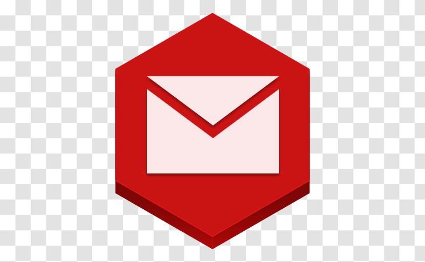 Triangle Area Symbol Point Sign - Mail - Gmail Transparent PNG