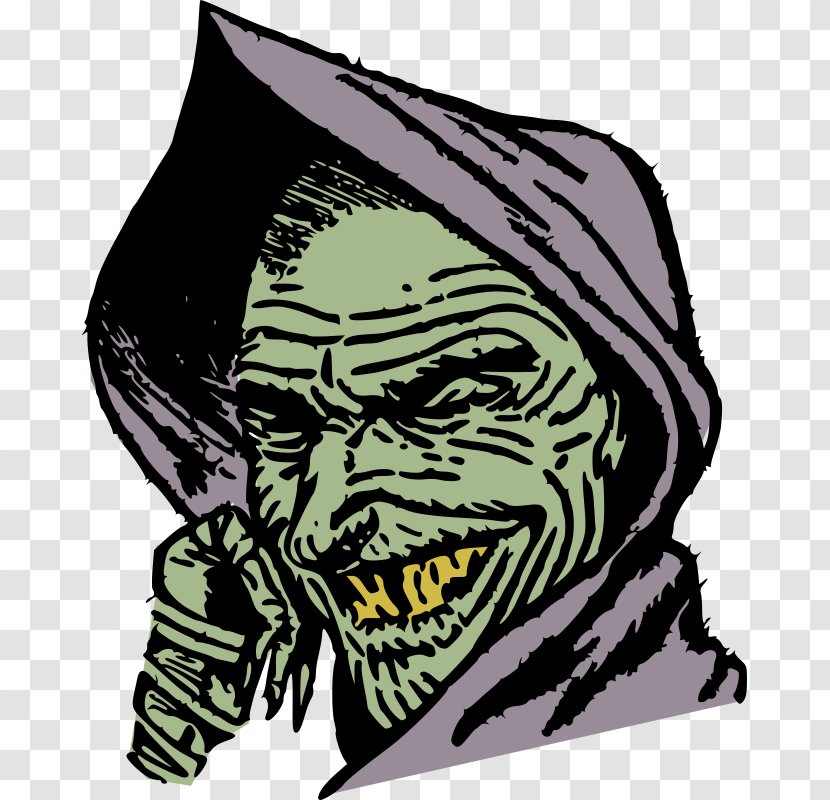 Green Goblin Cloak Monster Clip Art - Fictional Character Transparent PNG