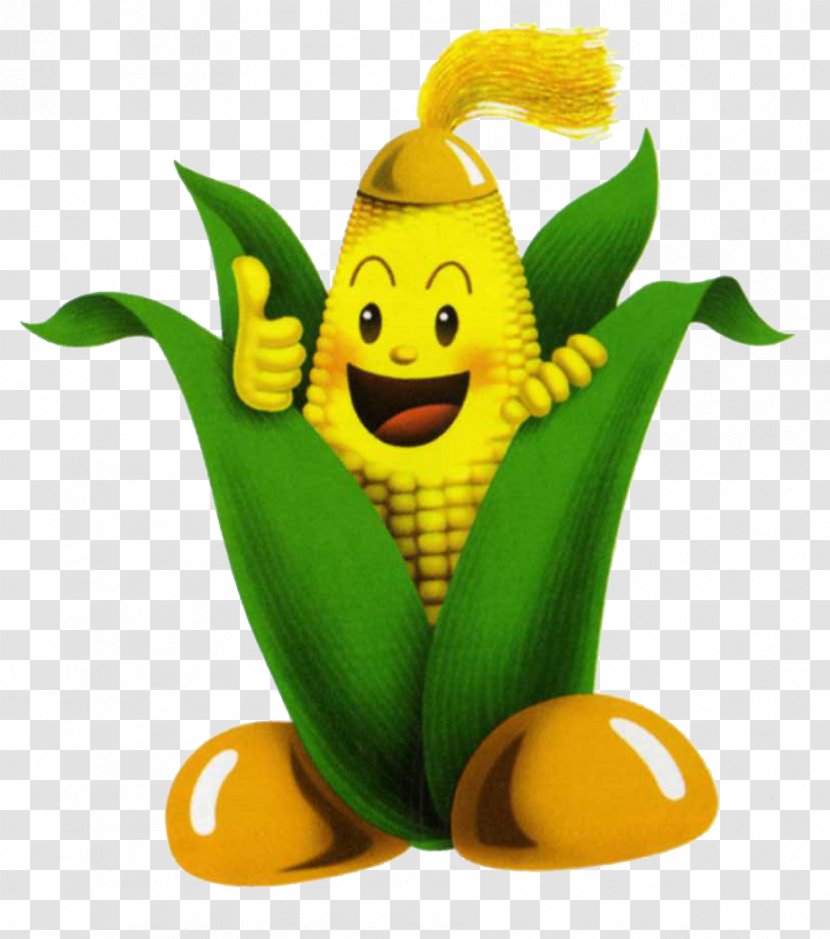 Maize Cartoon Internet - Yellow - Corn Transparent PNG