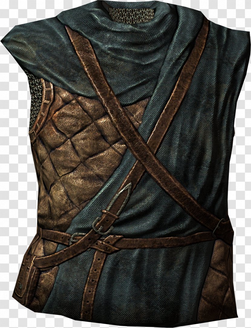 The Elder Scrolls V: Skyrim Gambeson Armour Online Cuirass - Sleeve Transparent PNG