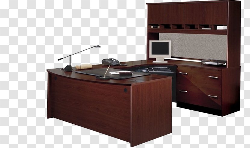 Hutch Computer Desk Furniture Office Transparent PNG