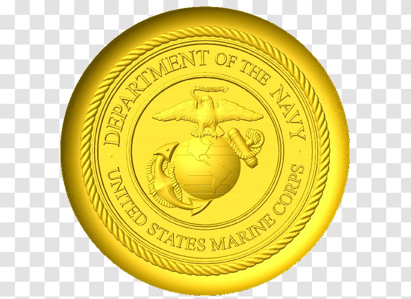 Medal Gold Coin - Metal - Completed Seal Transparent PNG