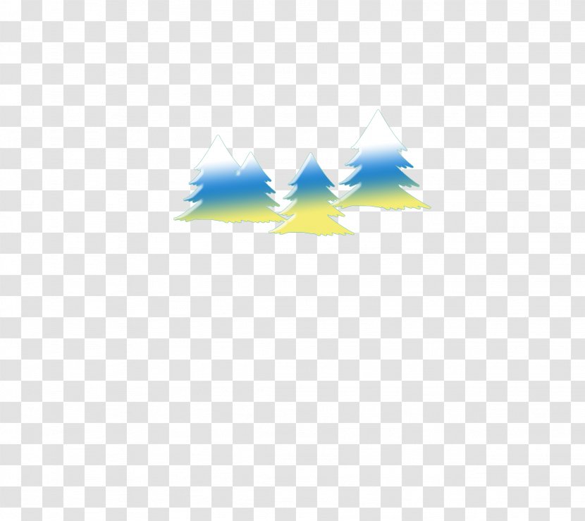 Logo Desktop Wallpaper Yellow Sky Font - Cloud Computing - Simple Colorful Gradient Christmas Tree Decoration Transparent PNG