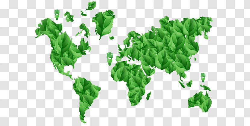 Globe World Map Clip Art - Continent - Environmental Green Earth Global Transparent PNG